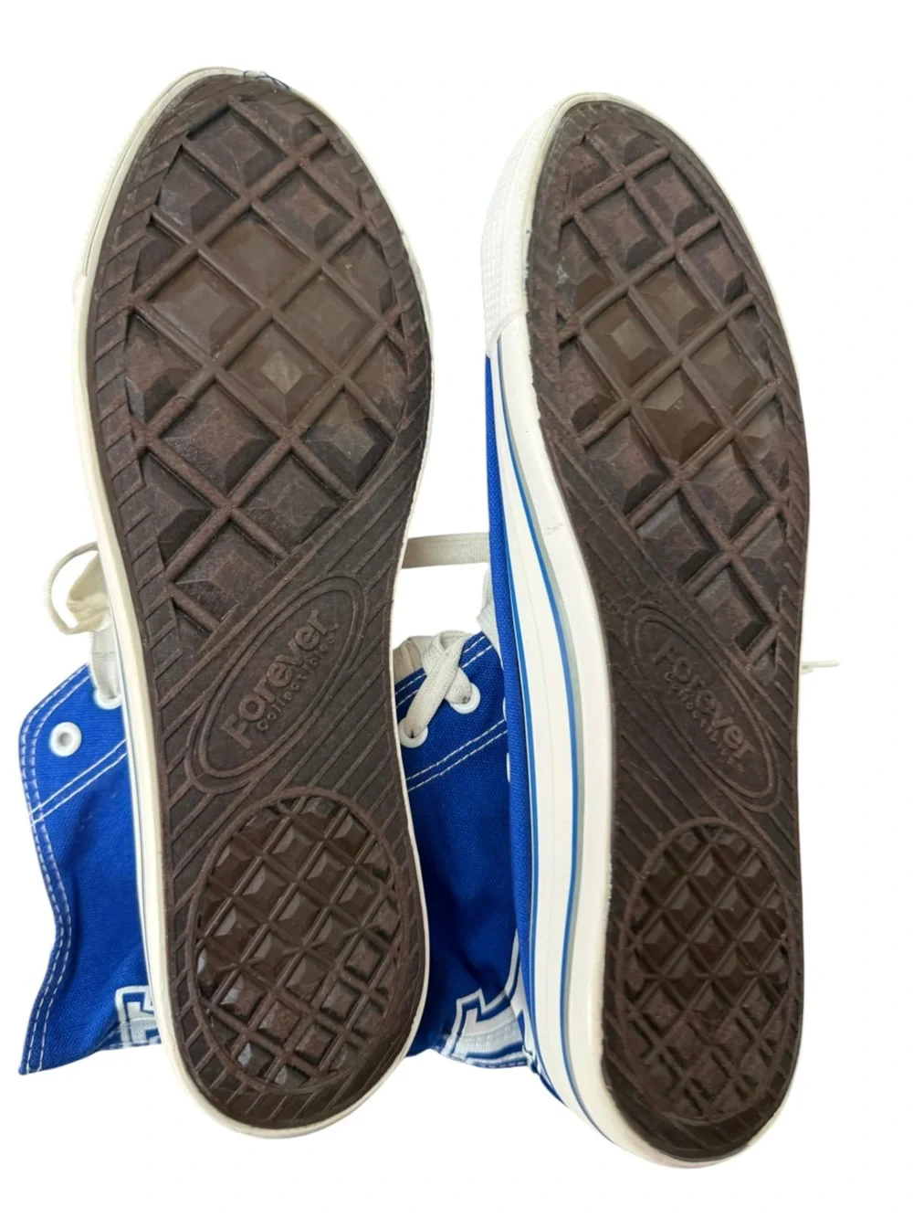 University of Kentucky Wildcats Royal Blue High Top Canvas Sneakers Men’s 12